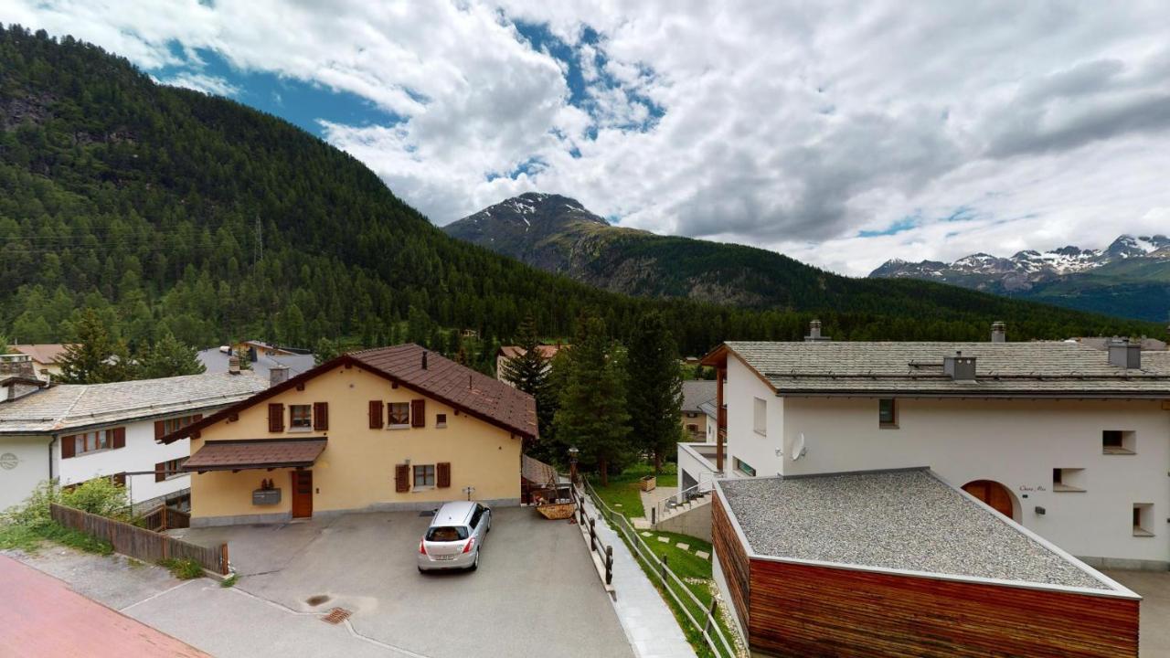 Ferienwohnung Chavrioel Pontresina Exterior foto