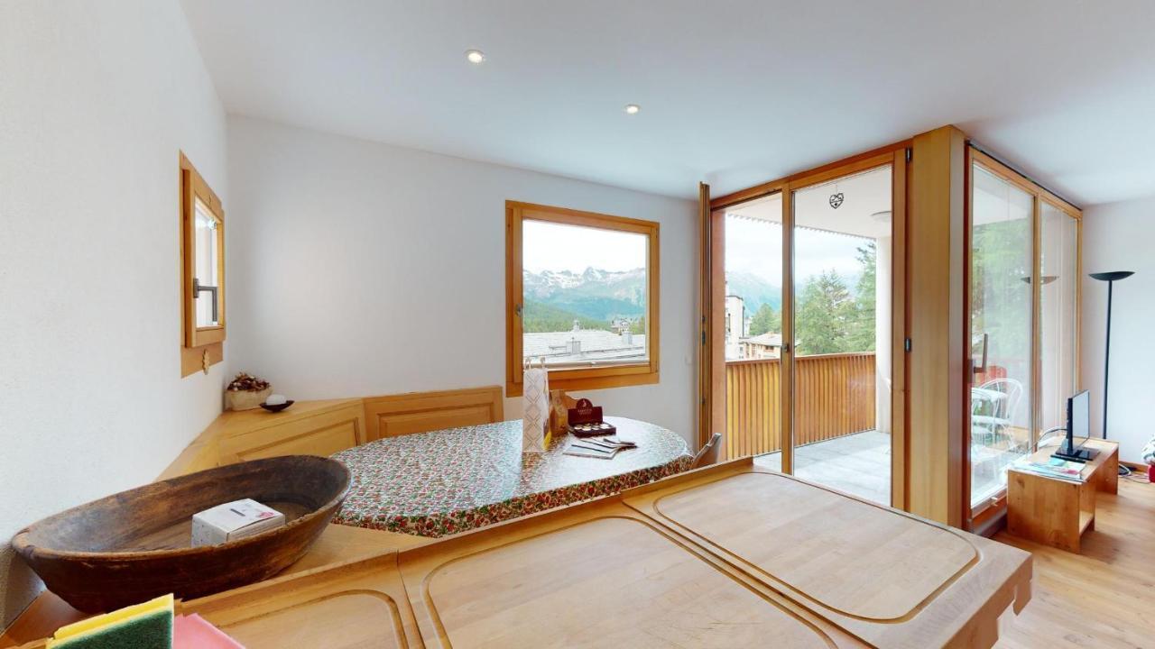 Ferienwohnung Chavrioel Pontresina Exterior foto